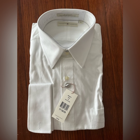 Joseph Abboud White Dress Shirt Slim Fit Joseph Abboud White Dress Shirt  Dobby Joseph Abboud Dress